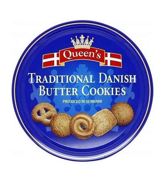 Queen's Traditional Danish Butter Cookies 500g