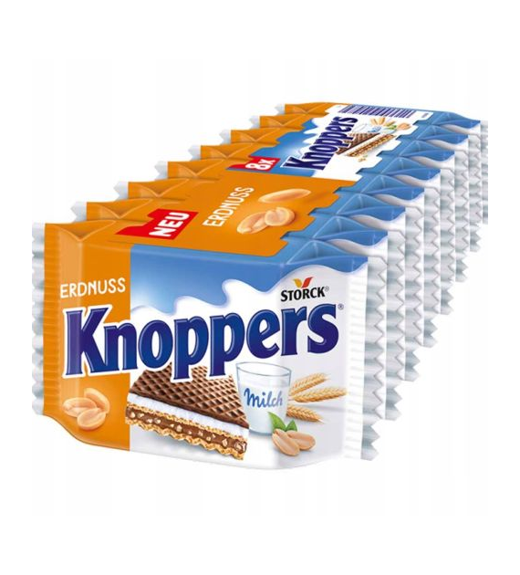 Knoppers Erdnuss 8szt 200g