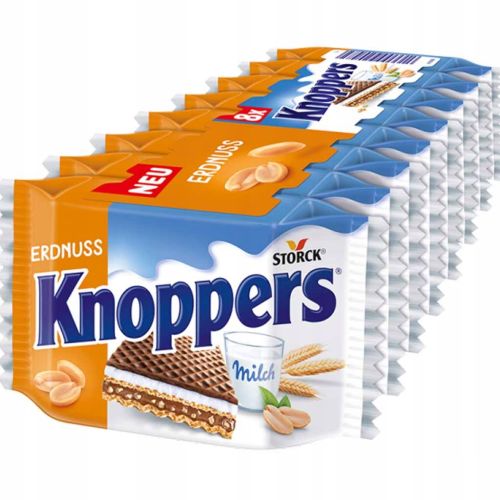 Knoppers Erdnuss 8szt 200g