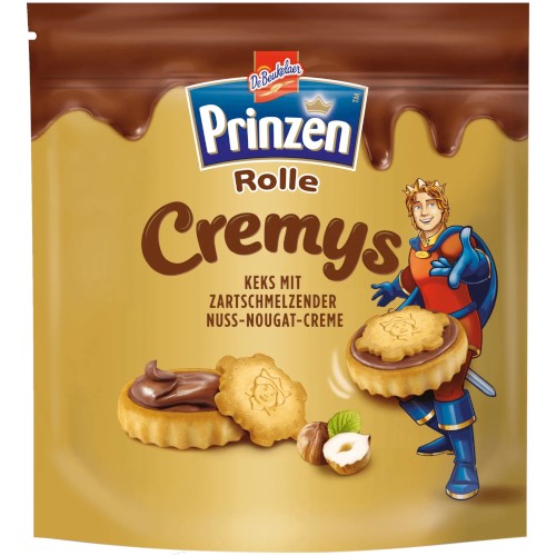 De Beukelaer Prinzen Rolle Cremys Nuss Nougat 172g