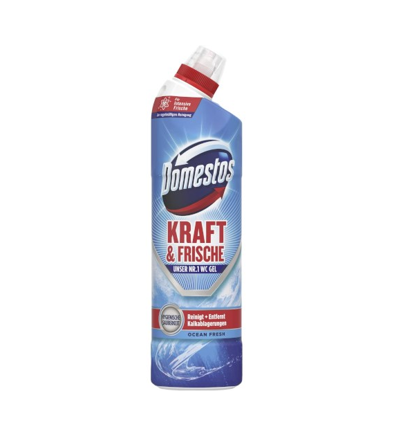 Domestos Kraft & Frische WC Gel Ocean Fresh 1L