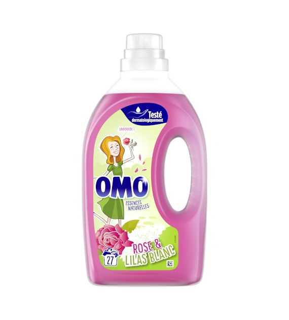 OMO Rose & Lilas Blanc Gel 27p 1,3L