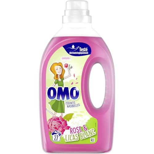 OMO Rose & Lilas Blanc Gel 27p 1,3L