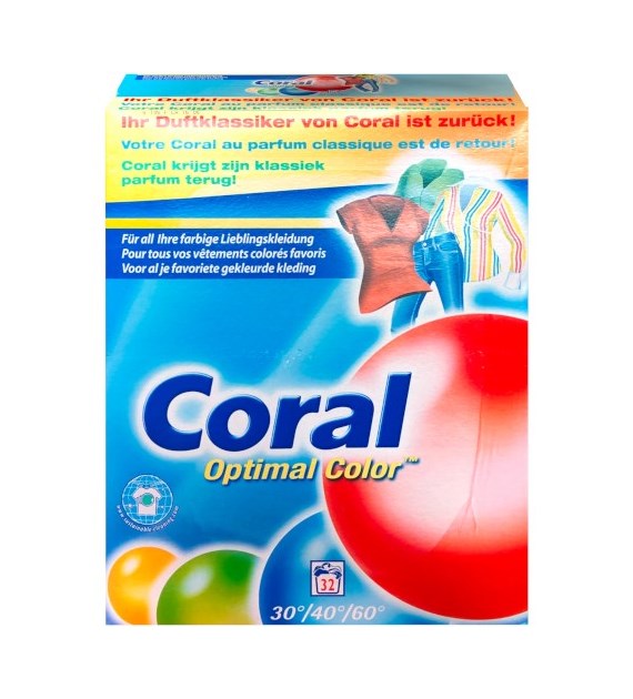 Coral Optimal Color Proszek 32p 2,5kg