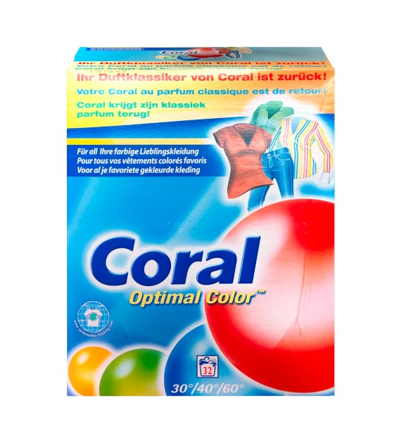 Coral Optimal Color Proszek 32p 2,5kg