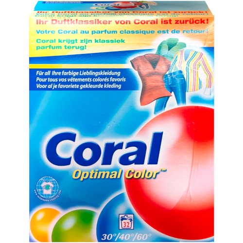 Coral Optimal Color Proszek 32p 2,5kg