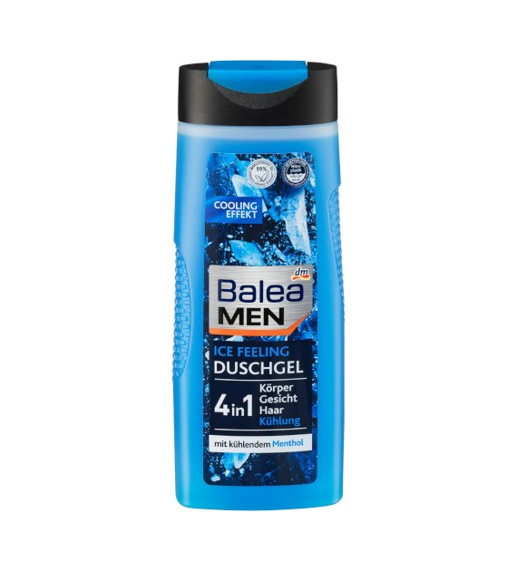 Balea Men Ice Feeling 4in1 Gel Szampon 300ml