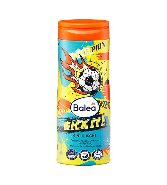 Balea Kick It! 4in1 Dusche Gel 300ml