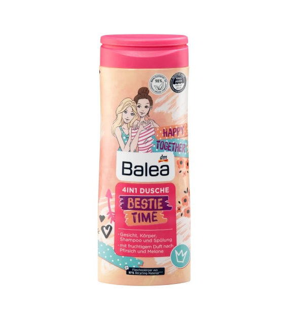 Balea 4in1 Dusche Bestie Time Gel 300ml