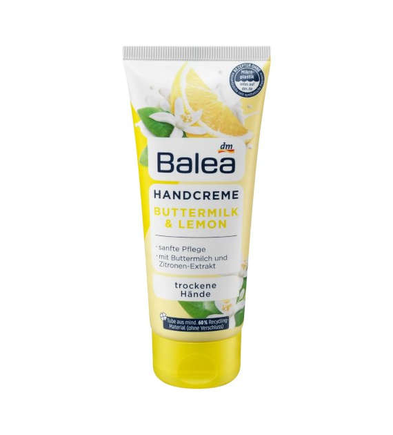 Balea Handcreme Buttermilk & Lemon do Rąk 100ml
