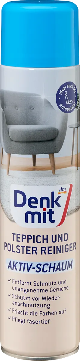 Denkmit Teppich und Polster Aktiv Schaum 600ml