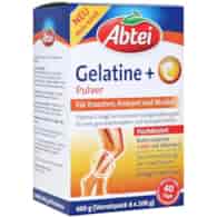Abtei Gelatine + Vitamin C Pulver 400g