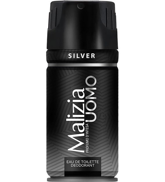 Malizia Uomo Silver Deo 150ml