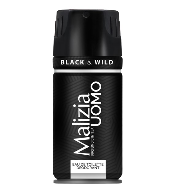 Malizia Uomo Black & Wild Deo 150ml