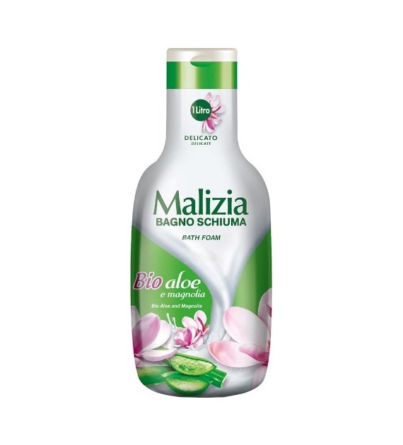 Malizia Bagno Schiuma Aloe Magnolia do Kąpieli 1L