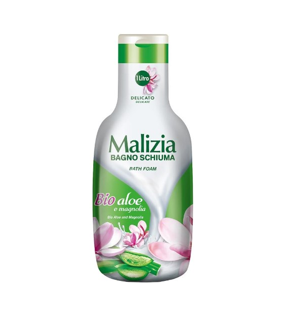 Malizia Bagno Schiuma Aloe Magnolia do Kąpieli 1L
