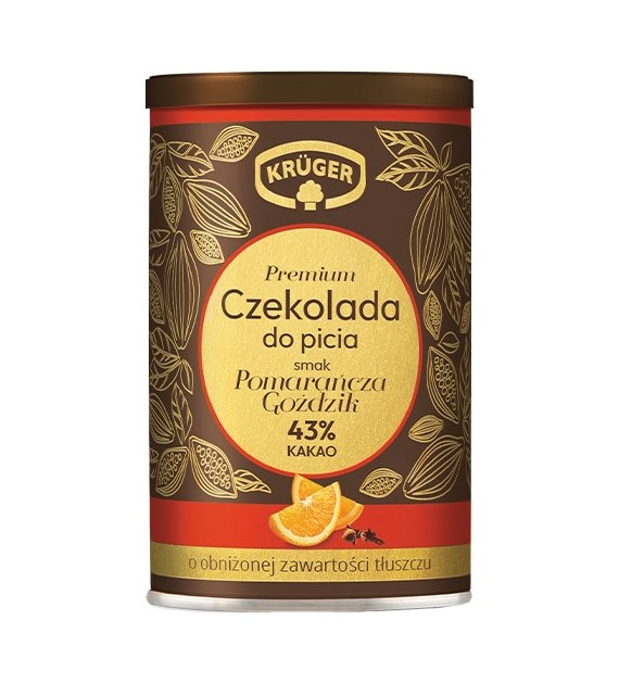 Kruger Czekolada do Picia Pomarańcza Goździki 220g