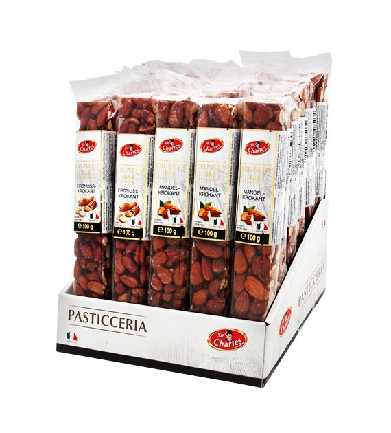 Sir Charles Crunchy Bar Erdnuss / Mandel Mix 30szt
