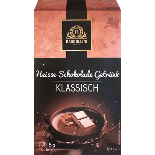Bardollini Schokolade Getrank Klassisch 6szt 120g