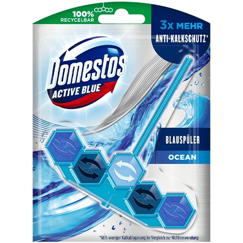 Domestos Active Blue Ocean Zawieszka WC 53g