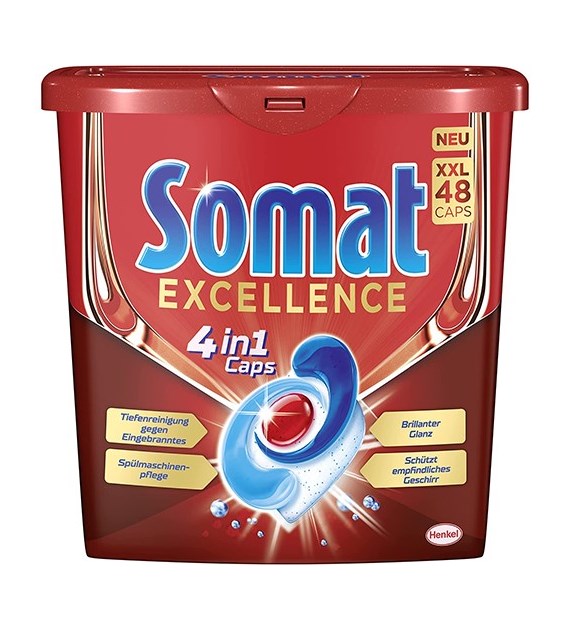 Somat Excellence 4in1 Caps 48szt 830g