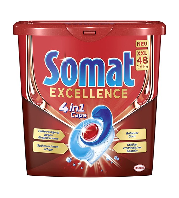 Somat Excellence 4in1 Caps 48szt 830g