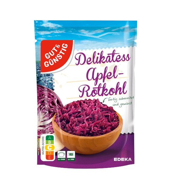 G&G Delikatess Apfel Rotkohl 400g