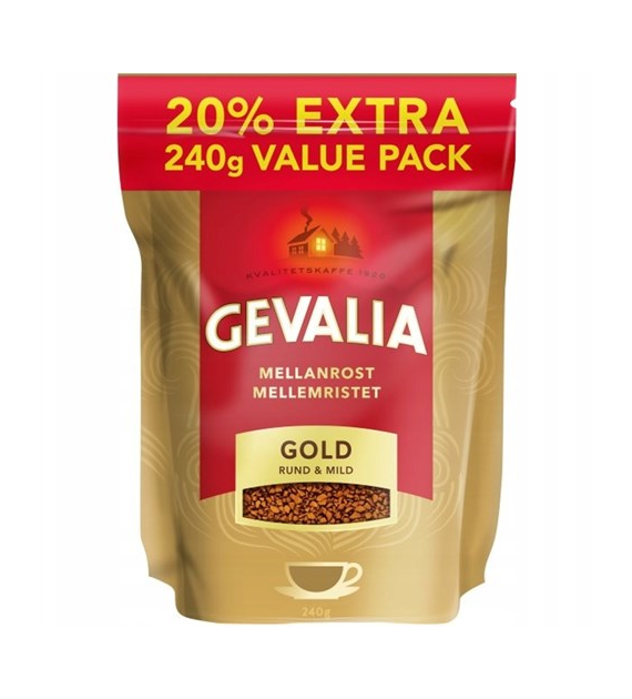 Gevalia Gold Rund & Mild Torba 240g R