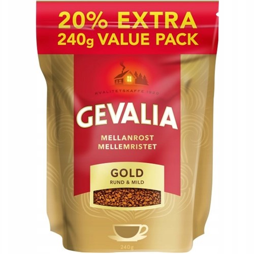 Gevalia Gold Rund & Mild Torba 240g R