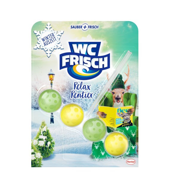 WC Frisch Relax Rentier Zawieszka WC 50g