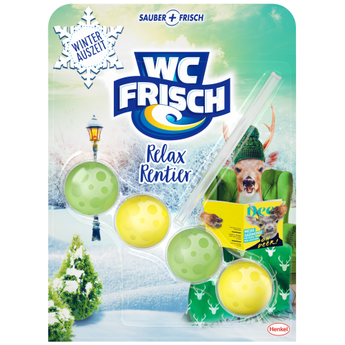 WC Frisch Relax Rentier Zawieszka WC 50g