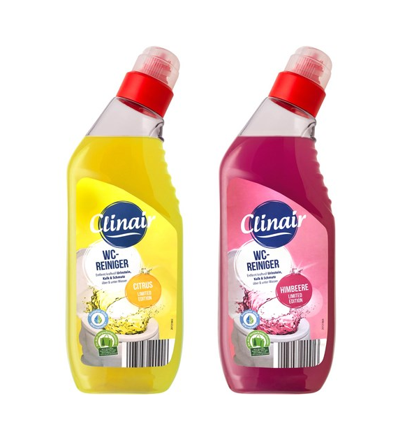 Clinair WC Reiniger Citrus / Himbeere 1L