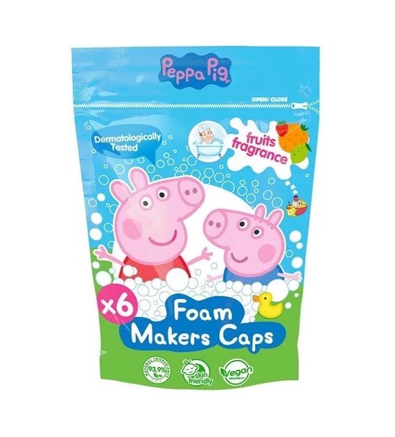 Peppa Pig Foam Makers Caps 6szt 120g
