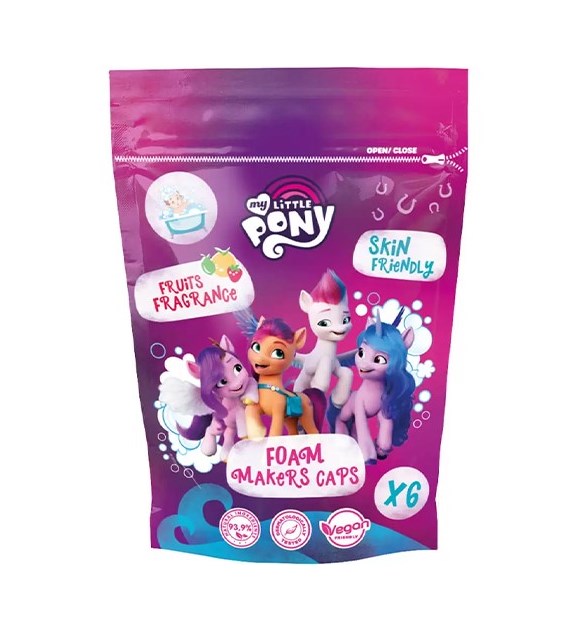My Little Pony Foam Makers Caps 6szt 120g