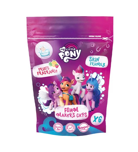 My Little Pony Foam Makers Caps 6szt 120g