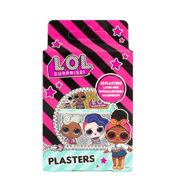LOL Surprise Plasters Plastry 22szt