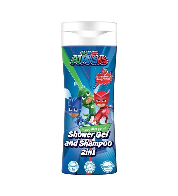 PJ Masks Shower Gel & Shampoo Strawberry 300ml