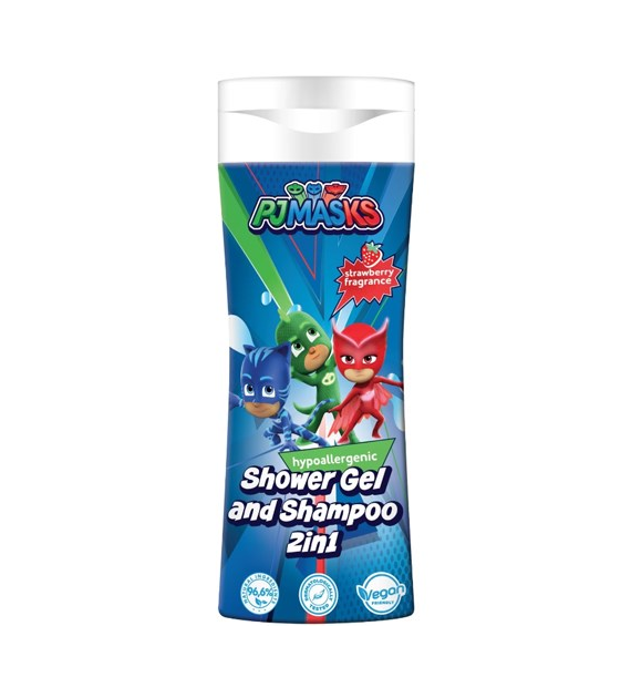 PJ Masks Shower Gel & Shampoo Strawberry 300ml