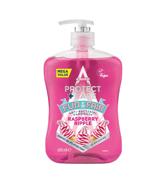 Astonish Fun Fair Raspberry Ripple Mydło 600ml