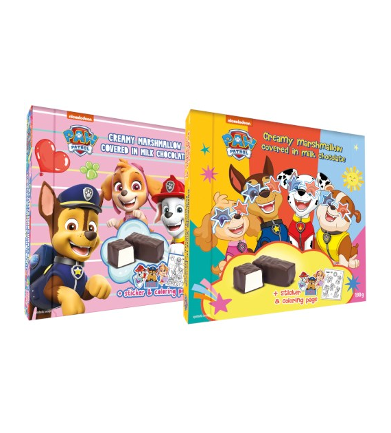 PAW Patrol Creamy Marshmallow Milk Chocolate 190g