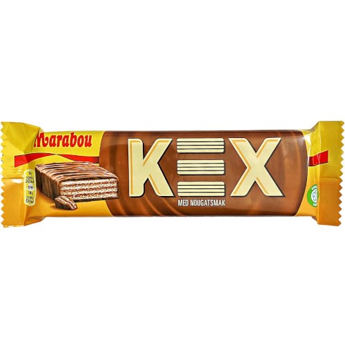 Marabou Kex Med Nougatsmak Baton 50g