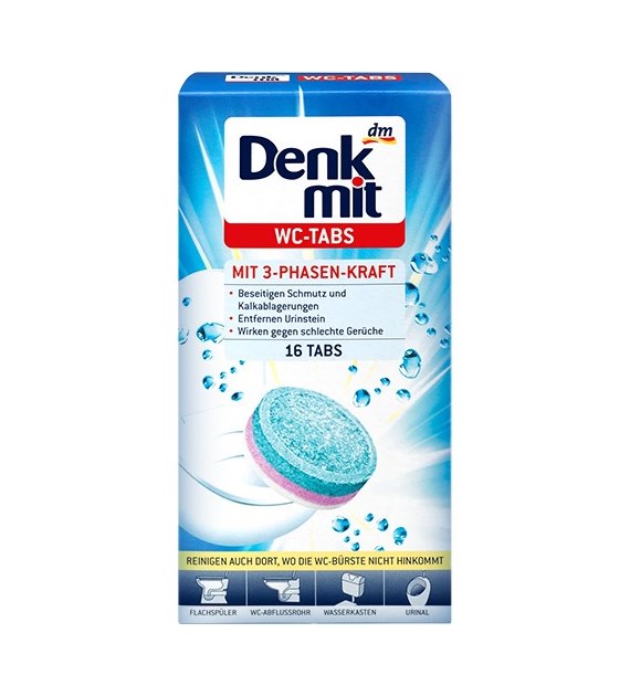 Denkmit WC Tabs 16szt 400g