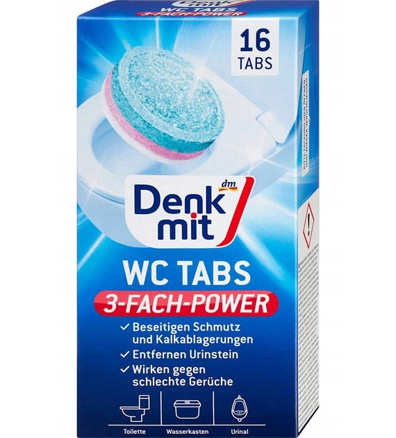 Denkmit WC Tabs 16szt 400g