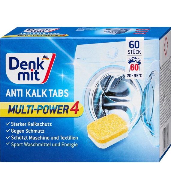 Denkmit Anti Kalk Tabs Multi Power 60szt 960g
