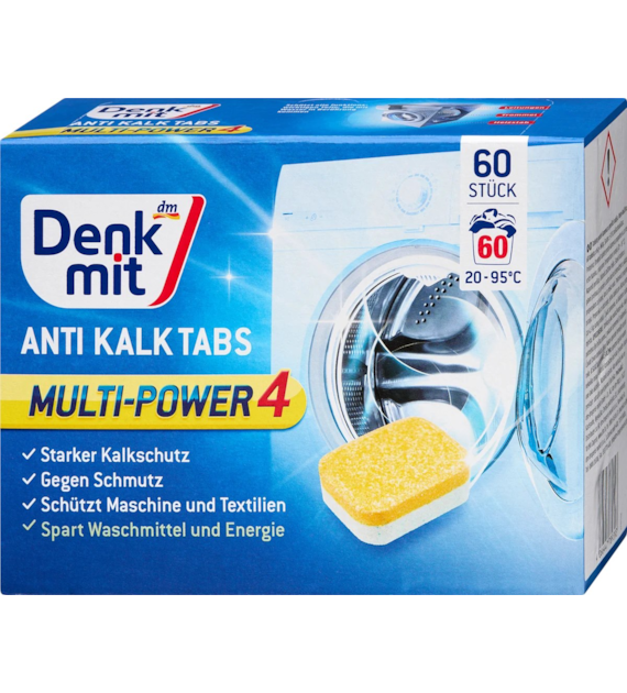 Denkmit Anti Kalk Tabs Multi Power 60szt 960g