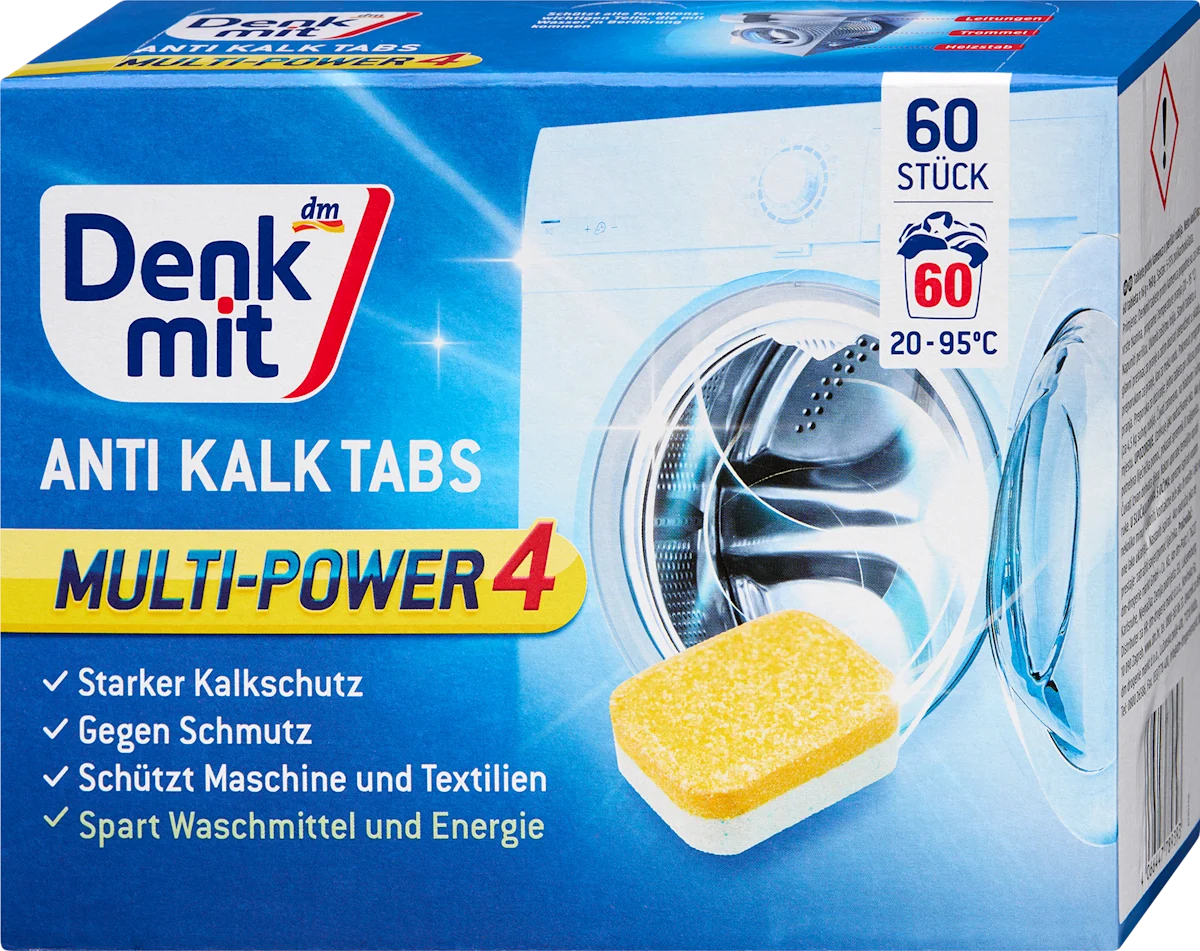 Denkmit Anti Kalk Tabs Multi Power 60szt 960g