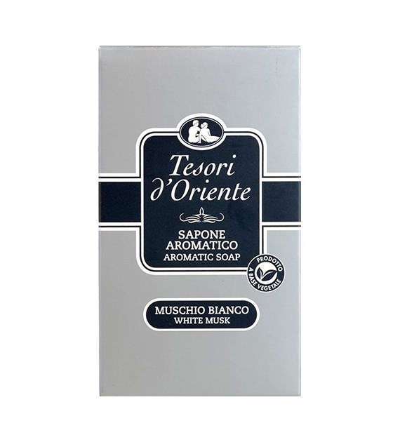 Tesori d'Oriente Muschio Bianco Mydło Kostka 125g