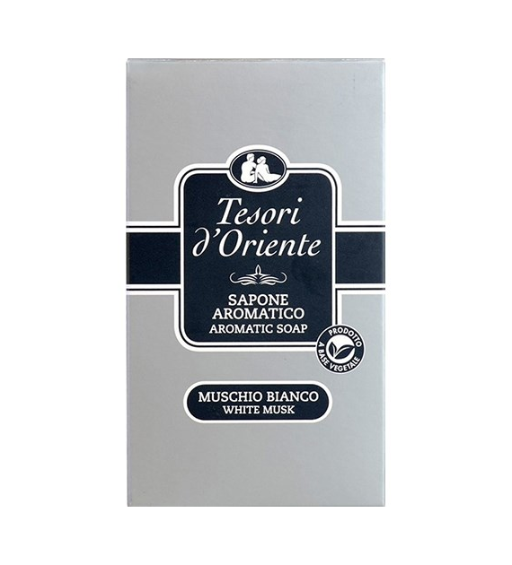 Tesori d'Oriente Muschio Bianco Mydło Kostka 125g
