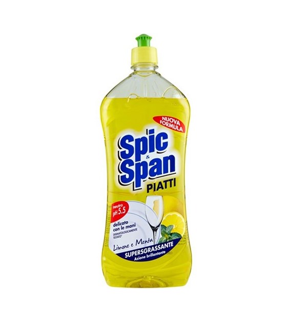 Spic&Span Piatti Limone e Menta do Naczyń 1L