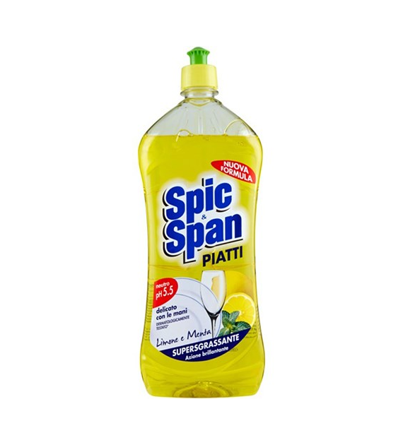 Spic&Span Piatti Limone e Menta do Naczyń 1L
